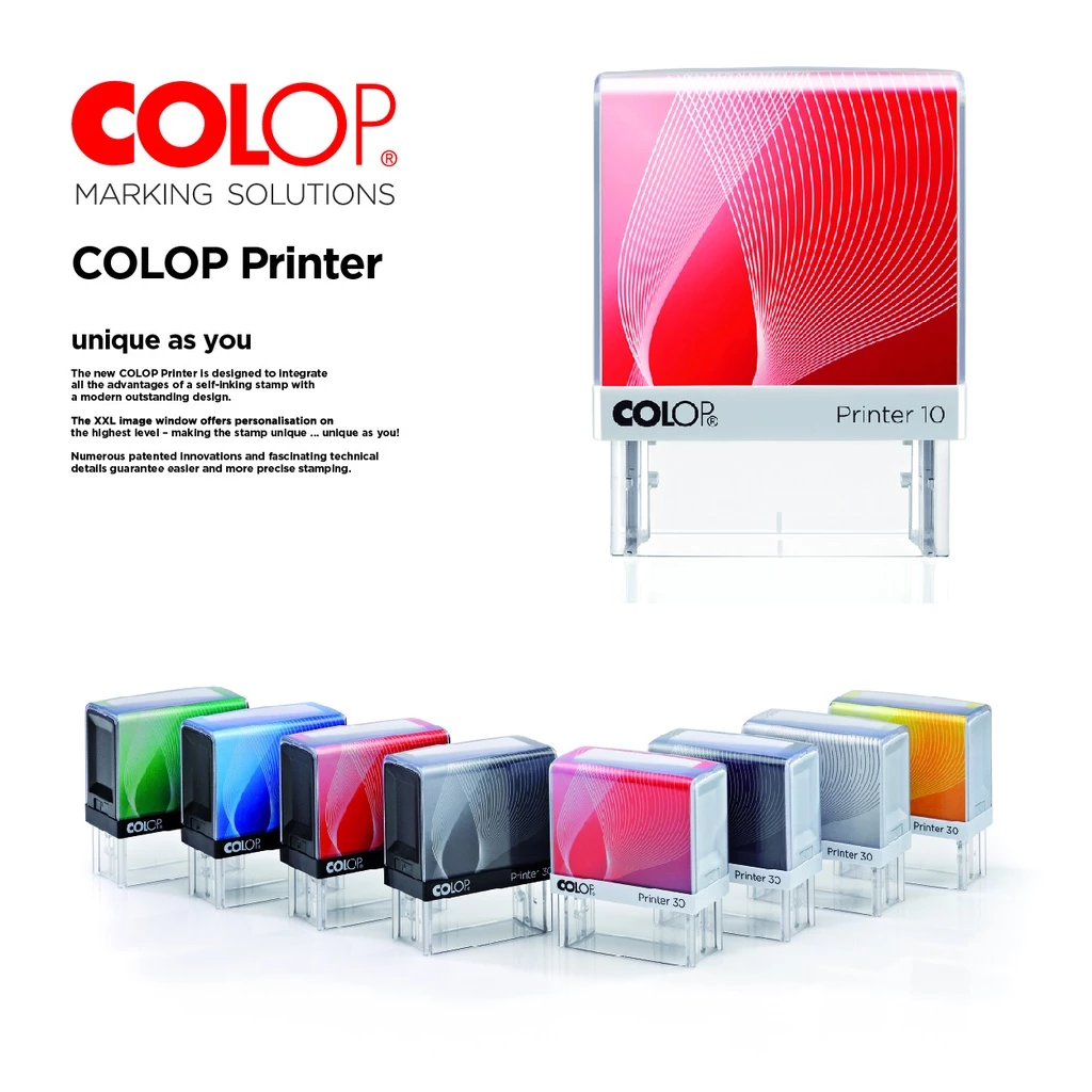 COP GETAH DENGAN DAKWAT COLOP P50 SELF INK STAMP FOR NAME & HP, ACC NO ETC 29MM X 68MM 7 LINES - Image 7